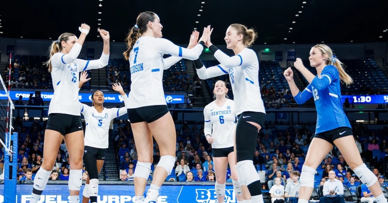 Kentucky volleyball - Tyler Ruth, UK Athletics