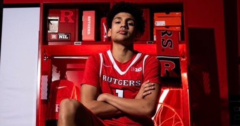 2028 guard Darius Bivins on his Rutgers Basketball Official Visit