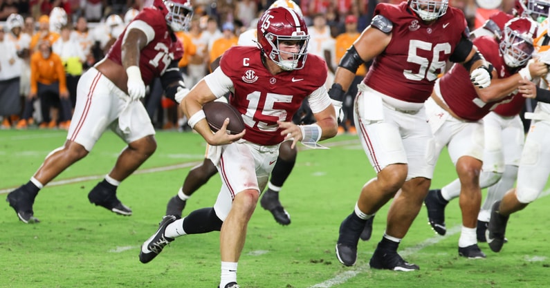 Alabama QB Ty Simpson