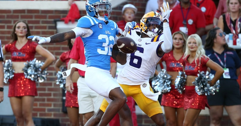 NCAA Football: Louisiana State at Mississippi