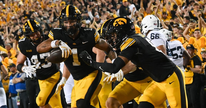 The Hawkeyes defeated the Nittany Lions on Saturday. (Photo by Dennis Scheidt)