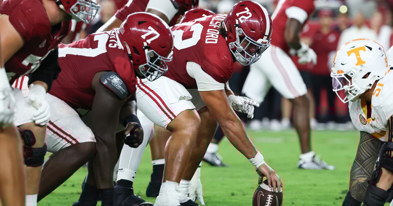 NCAA Football: Tennessee at Alabama