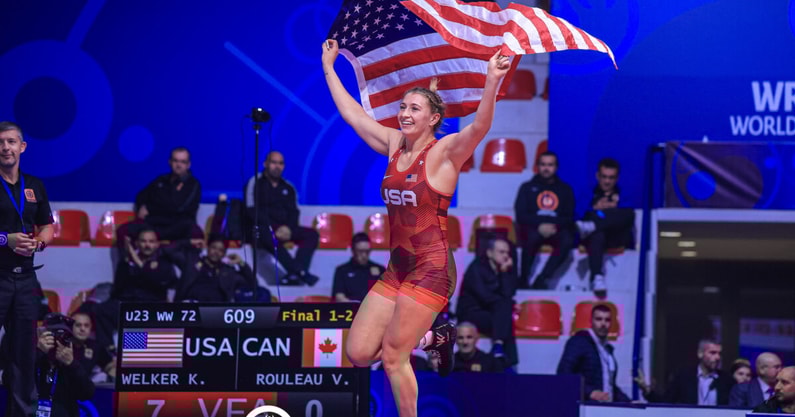 Kylie Welker 2024 U23 World champ
