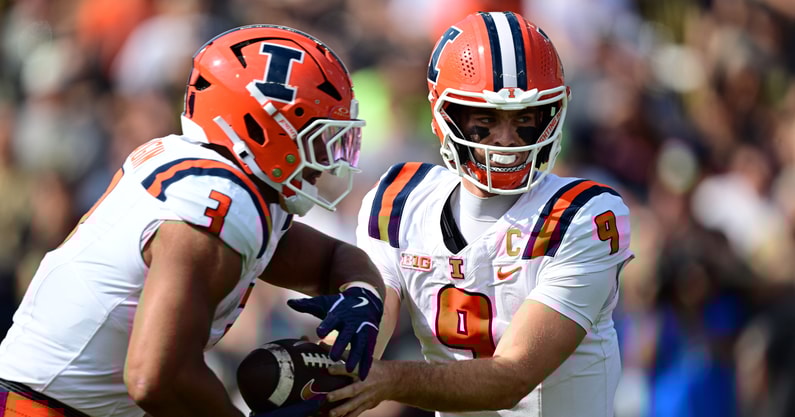 NCAA Football: Illinois at Purdue