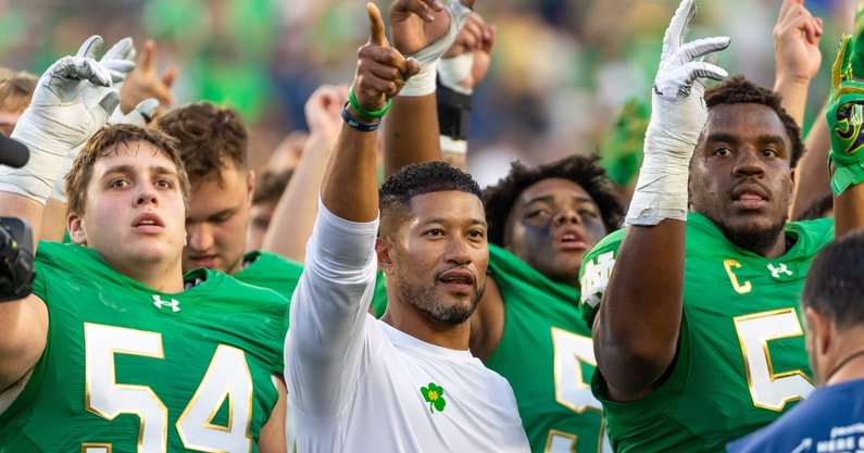 Marcus Freeman, Notre Dame