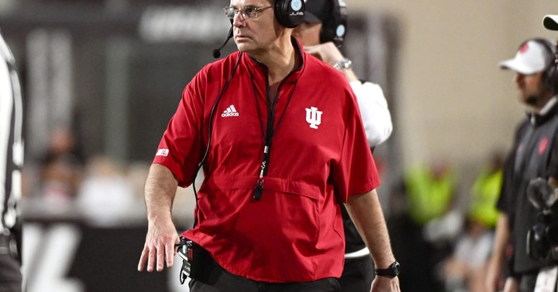 NCAA Football: Michigan State at Indiana