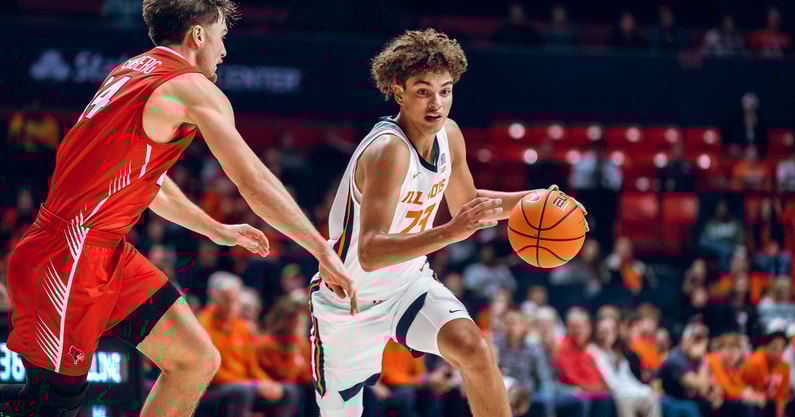 Illinois guard Keaton Wagler