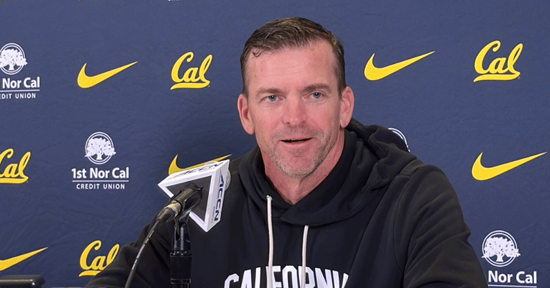 Cal head coach Justin Wilcox