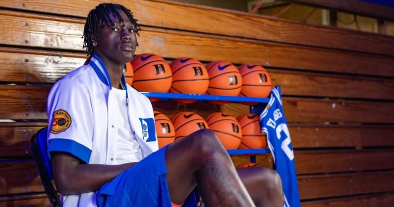 Photo of Bryson Howard via Duke Athletics