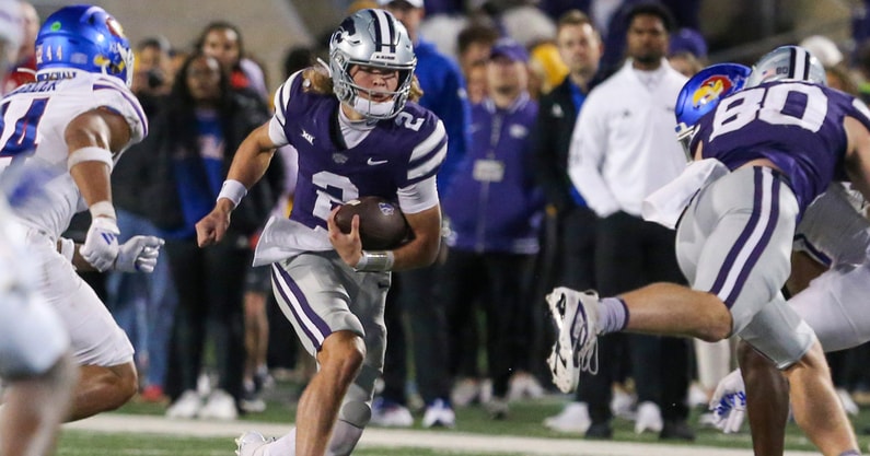 NCAA Football: Kansas at Kansas State