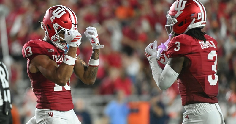 NCAA Football: Illinois at Indiana
