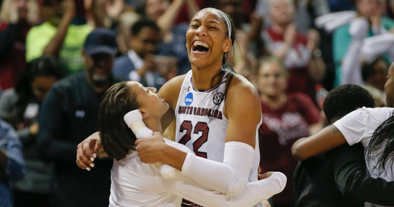 South Carolina women's basketball's A'ja Wilson. Photo by: Chris Gillespie | GamecockCentral