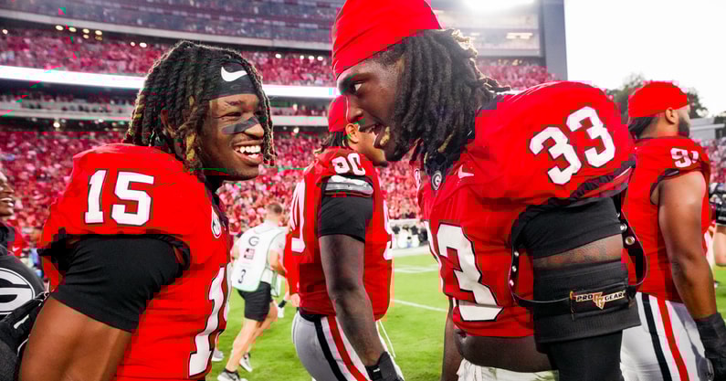 Demello Jones and Quintavius Johnson georgia