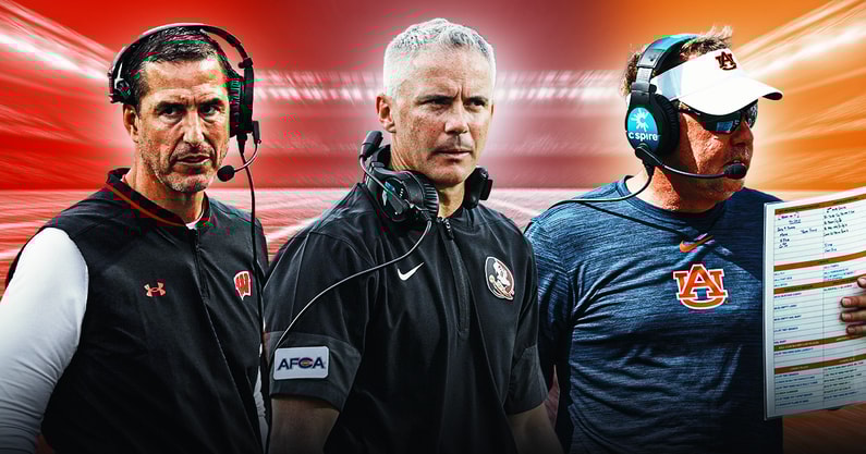 Luke Fickell, Mike Norvell and Hugh Freeze afi