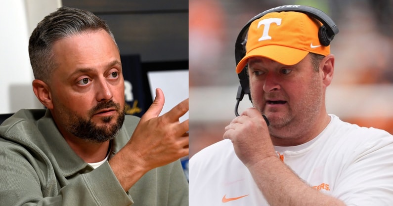 Nate Bargatze and Josh Heupel