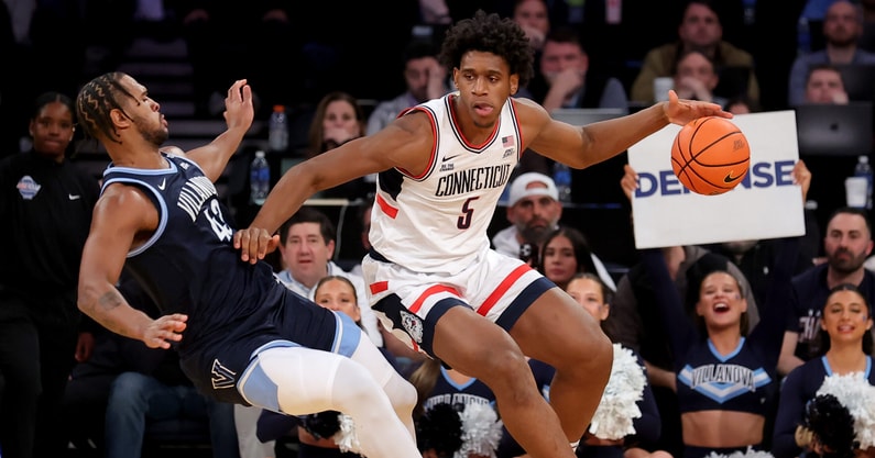 NCAA Basketball: Big East Conference Tournament Quarterfinal - Connecticut vs Villanova