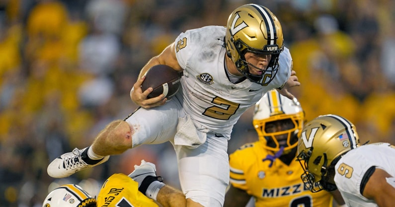 NCAA Football: Vanderbilt at Missouri
