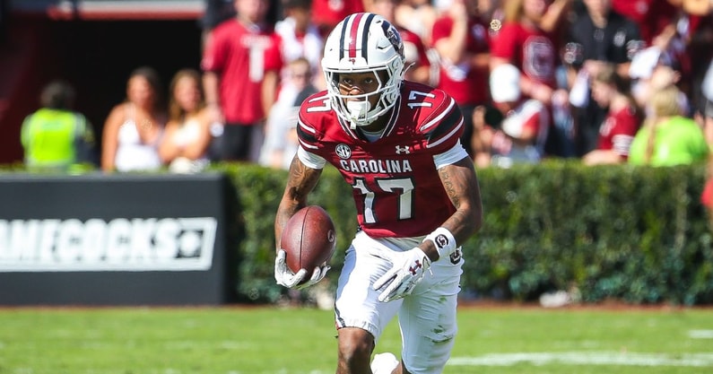 south carolina gamecocks wr jayden sellers