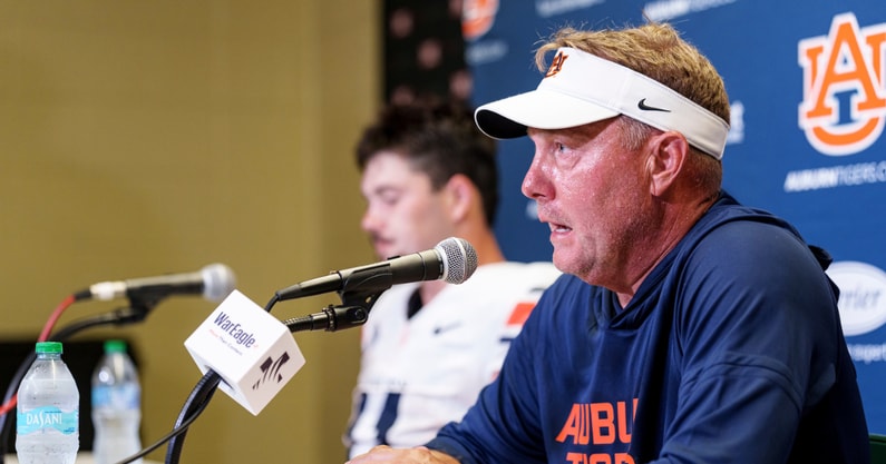 Hugh Freeze (Photo by Auburn Athletics)