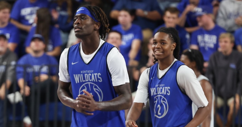 Denzel Aberdeen (left) and Jasper Johnson - Dr. Michael Huang, Kentucky Sports Radio