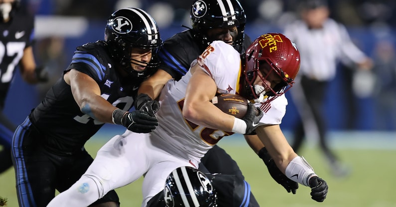 NCAA Football: Iowa State at Brigham Young