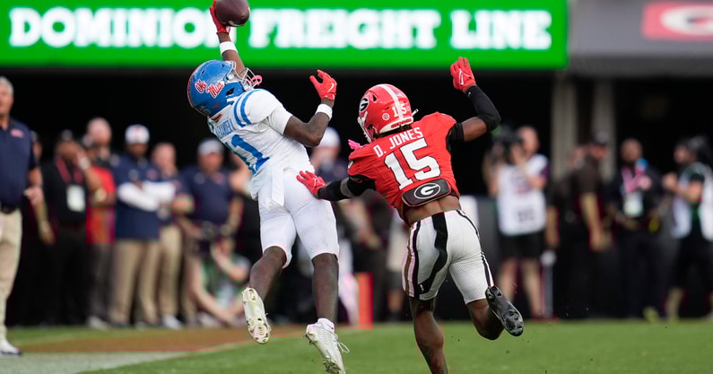 NCAA Football: Mississippi at Georgia