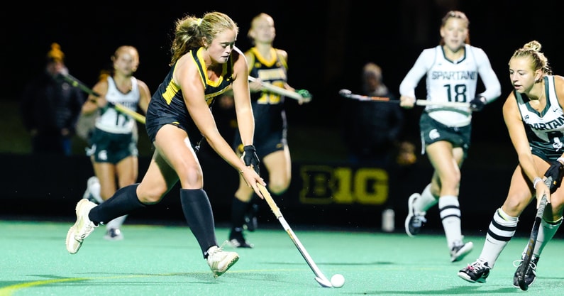 The Hawkeyes dominated the Spartans on Thursday night. (Photo by UI Athletics)