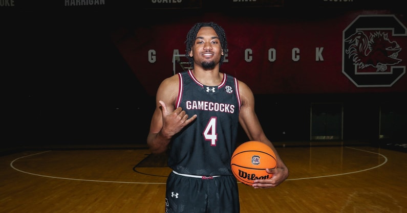 South Carolina basketball senior guard Kobe Knox. Photo by: Katie Dugan | GamecockCentral