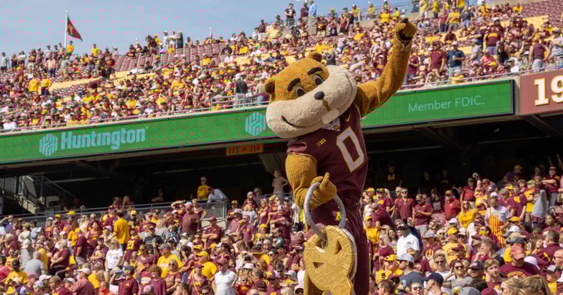 Gophers - mascot recruiting