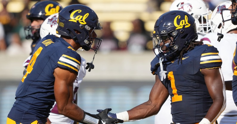 Cal running back Kendrick receiver Raphael and Jordan King