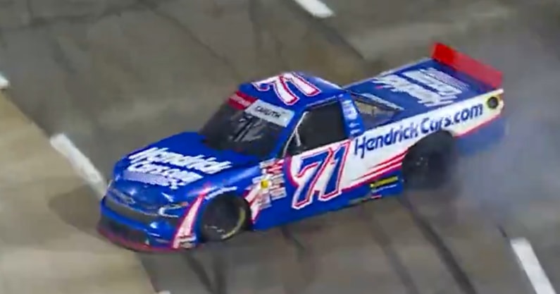 Rajah Caruth Martinsville wreck NASCAR