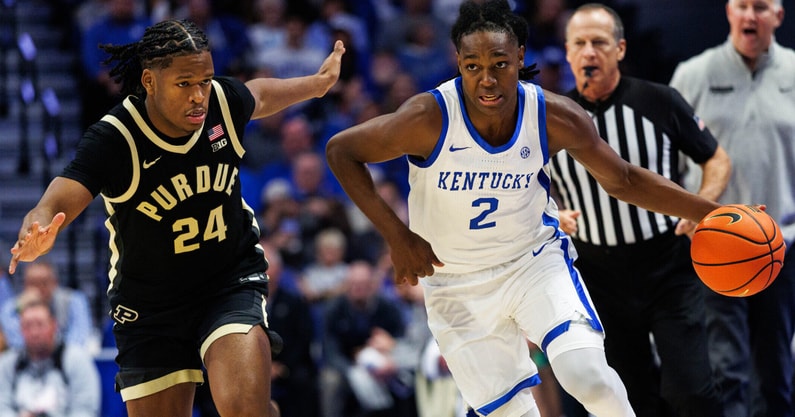 NCAA Basketball: Exhibition-Purdue at Kentucky
