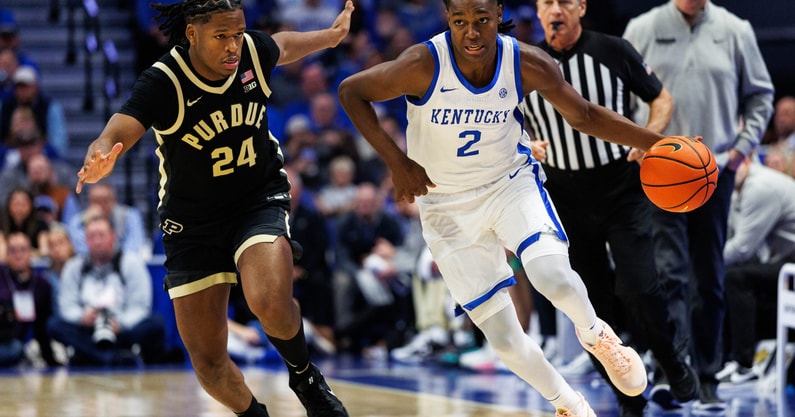 NCAA Basketball: Exhibition-Purdue at Kentucky