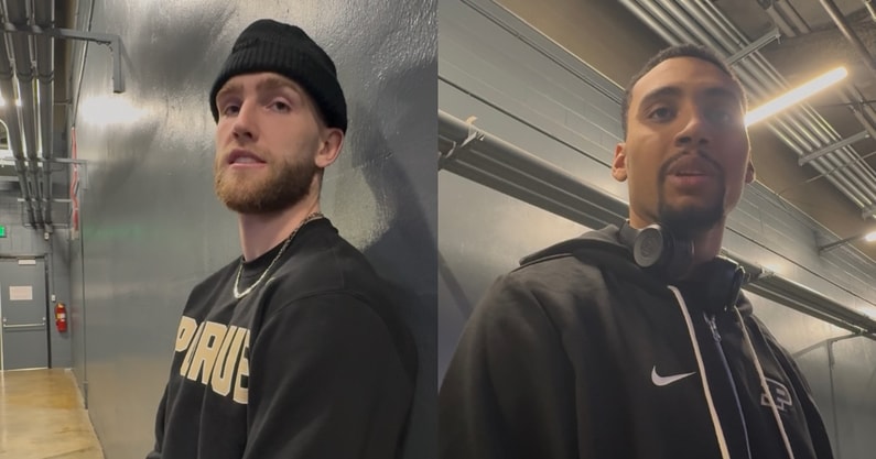 Braden Smith, left, and Trey Kaufman-Renn, right (Photo: Jacob Polacheck/KSR+)