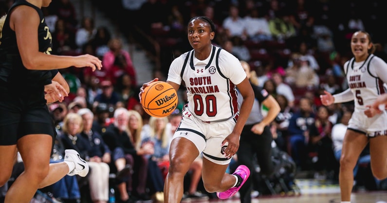 Ta'Niya Latson (Photo by Katie Dugan/GamecockCentral)