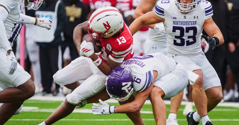 Nebraska football Nyziah Hunter