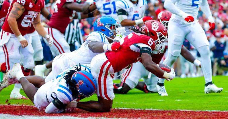 NCAA Football: Mississippi at Oklahoma