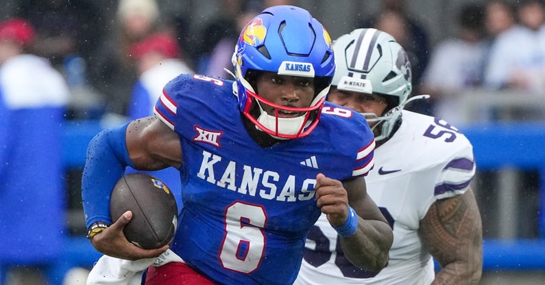 NCAA Football: Kansas State at Kansas