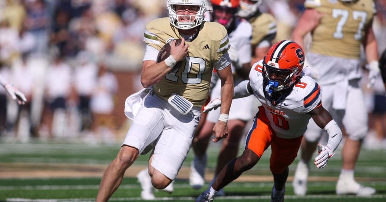 NCAA Football: Syracuse at Georgia Tech