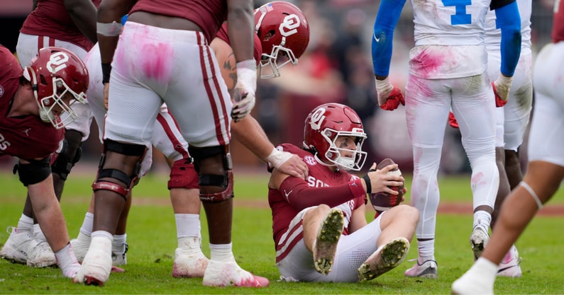 OU quarterback John Mateer