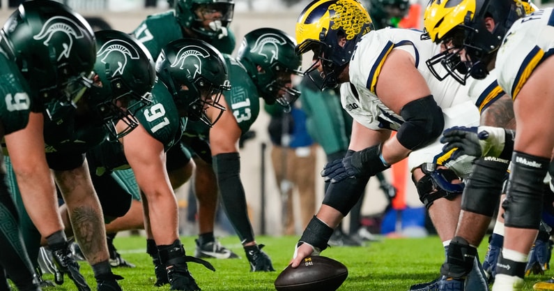 NCAA Football: Michigan at Michigan State