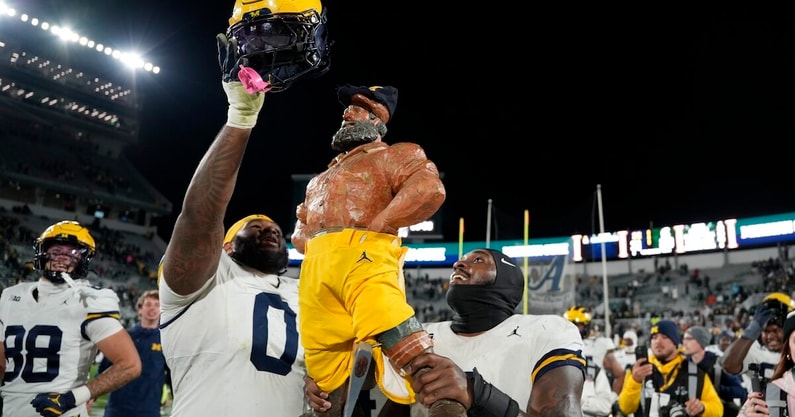 NCAA Football: Michigan at Michigan State