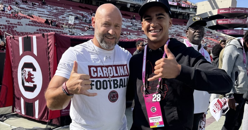 South Carolina football target Madoxx Davis. Photo credit: Madoxx Davis | @MadoxxDavis on Twitter/X