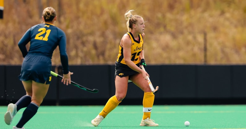 The Hawkeyes defeated Michigan on Senior Day in Iowa City. (Photo by UI Athletics)