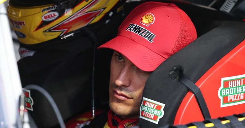 Joey Logano NASCAR Martinsville