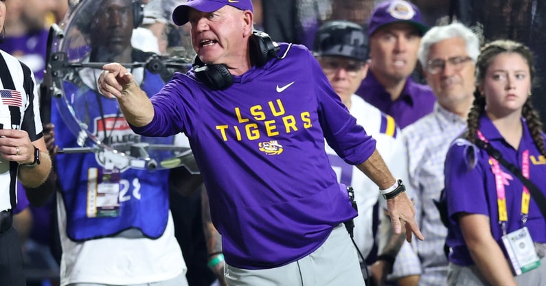 NCAA Football: Texas A&amp;M at Louisiana State