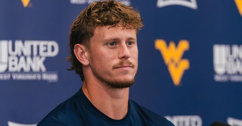 West Virginia receiver Jeff Weimer
