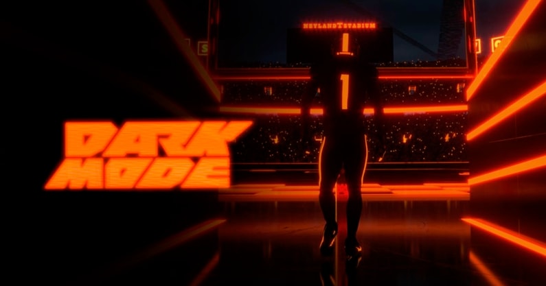 Tennessee Football Dark Mode