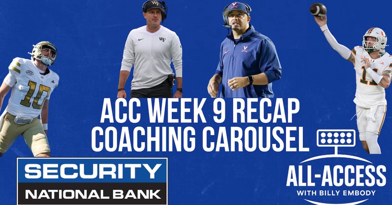 all-access-am-coaching-carousel-with-pete-nakos-acc-week-9-football-recap