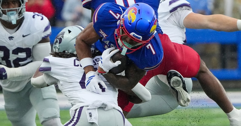 NCAA Football: Kansas State at Kansas